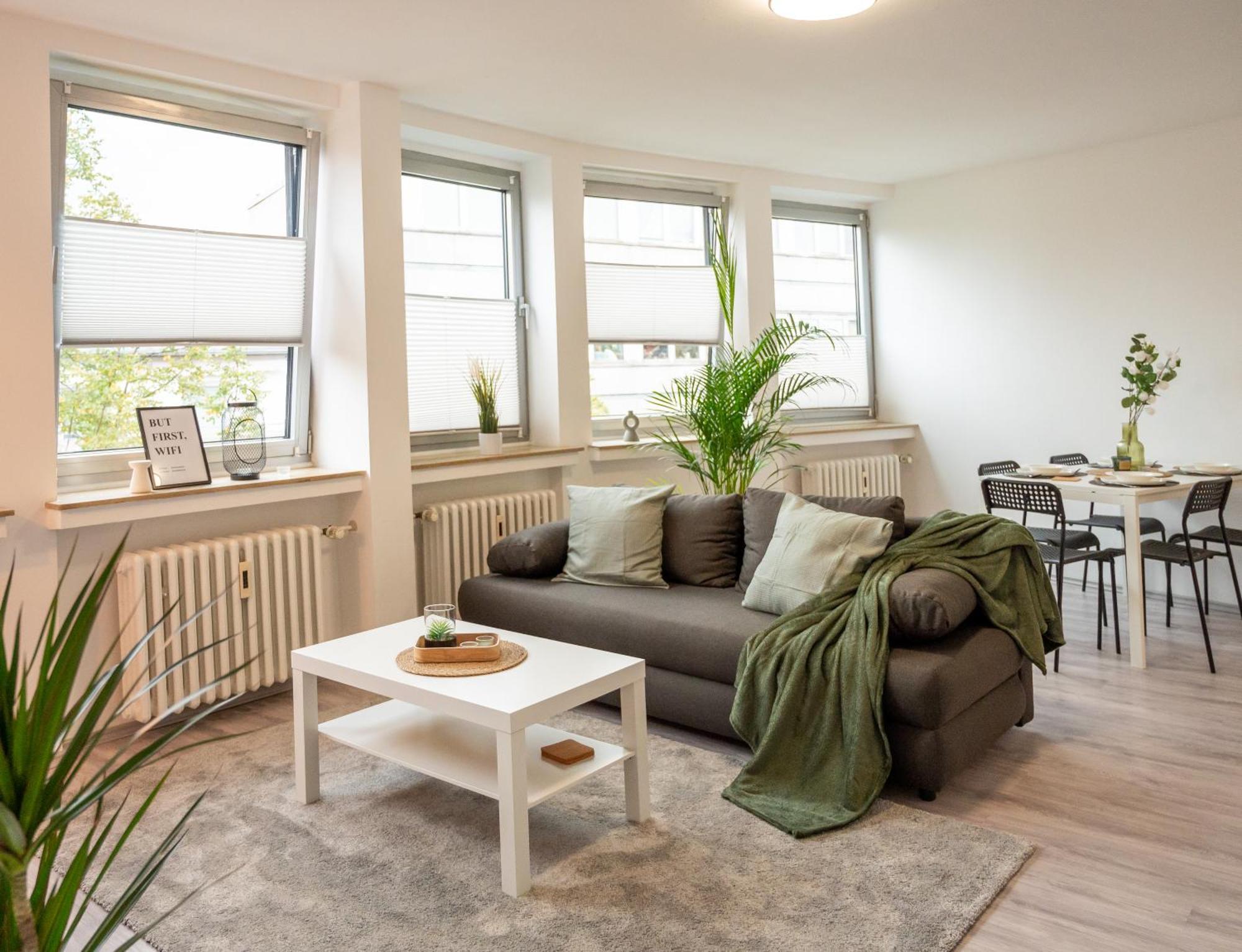 Stilvolles Apartment Im Essener Stadtkern Zewnętrze zdjęcie