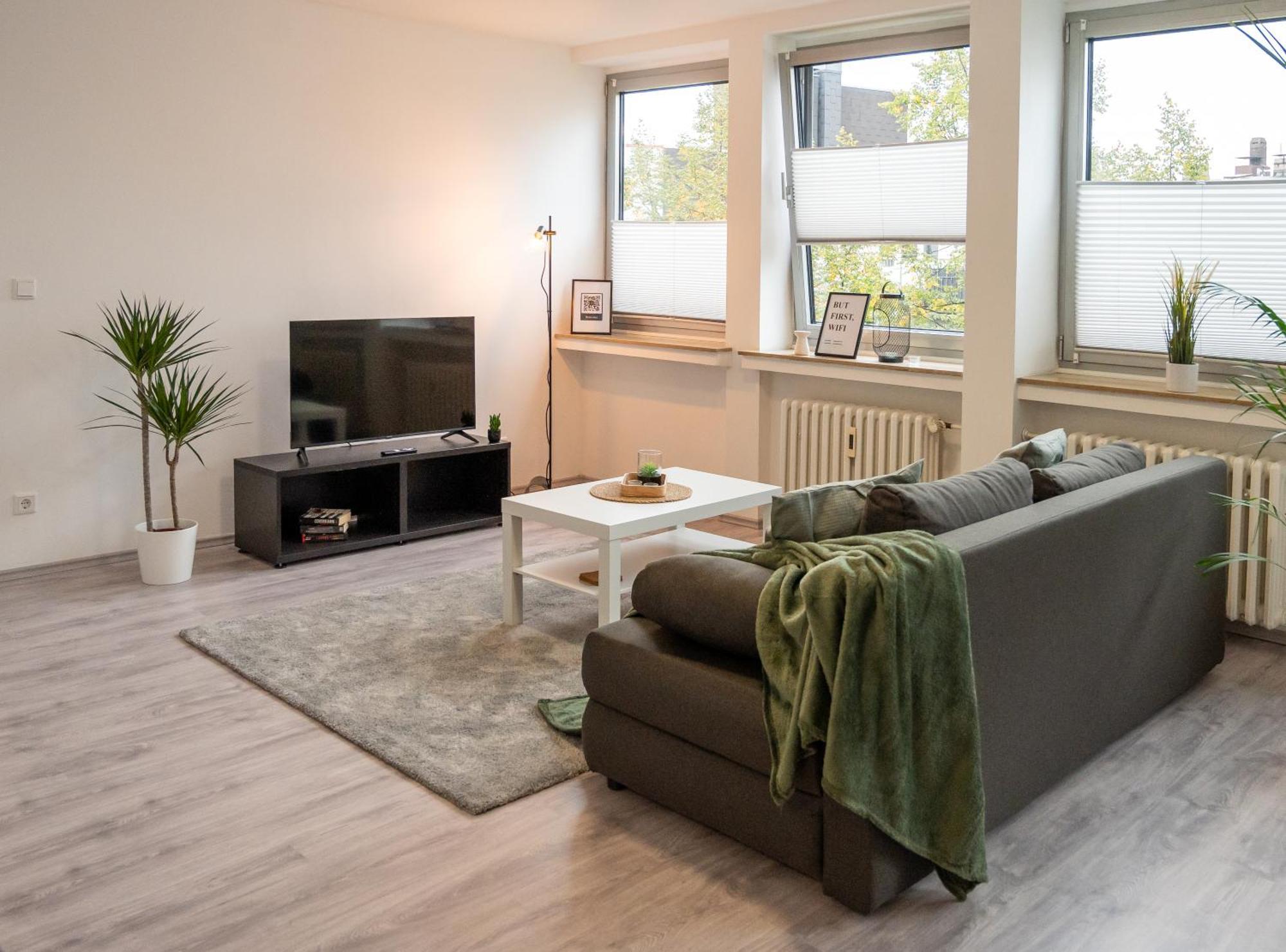 Stilvolles Apartment Im Essener Stadtkern Zewnętrze zdjęcie