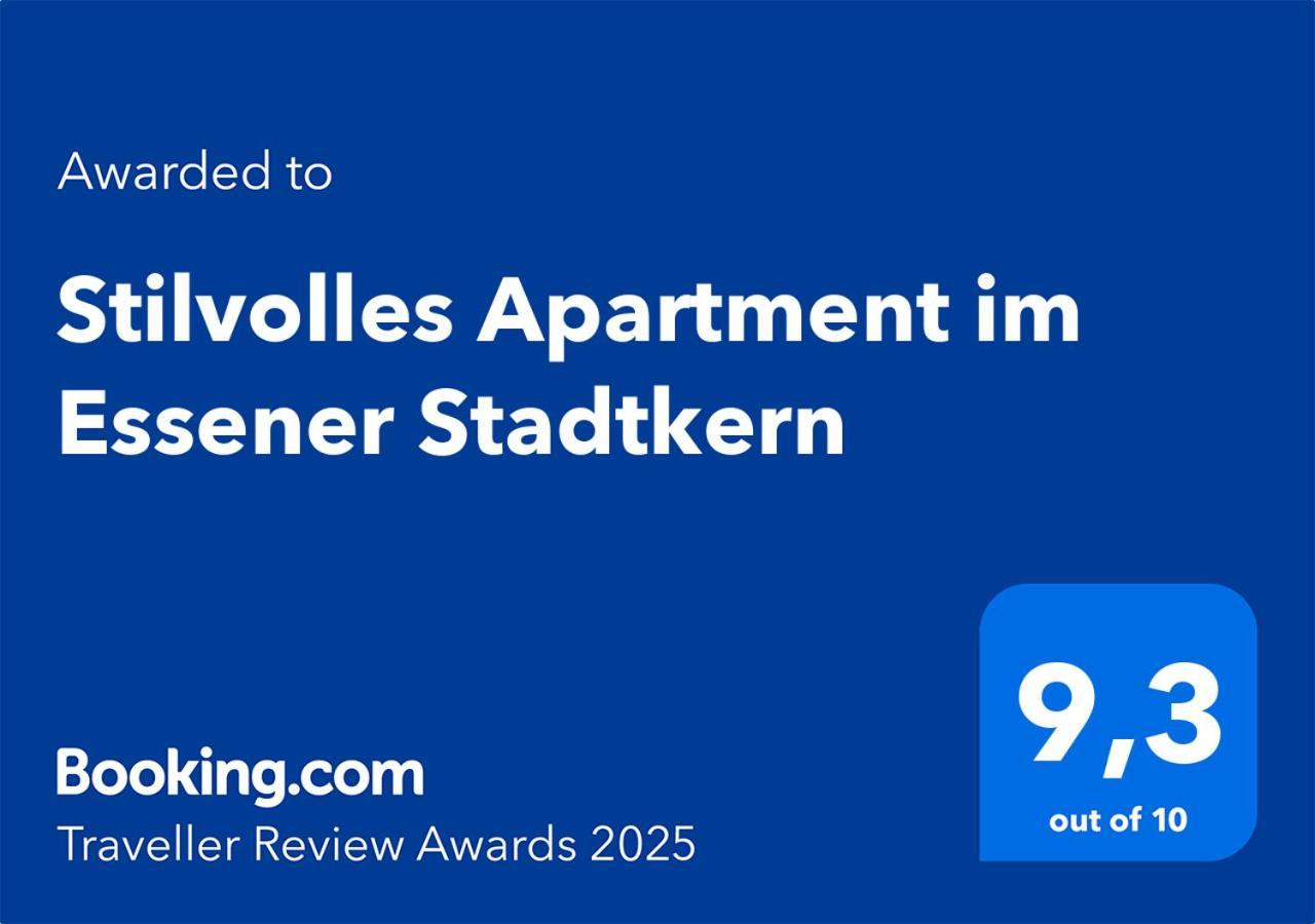 Stilvolles Apartment Im Essener Stadtkern Zewnętrze zdjęcie